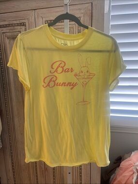 Chaser Yellow "Bar Bunny" Graphic Tee